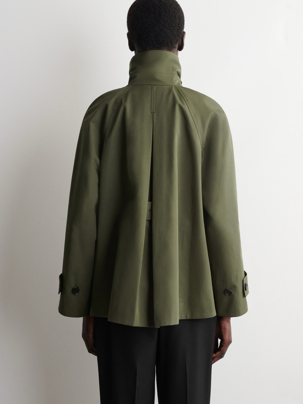 NWT (size small) COS A-LINE COTTON-TWILL JACKET - Picture 5 of 8